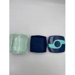 Outlet Lunchbox Śniadaniówka Maped zielono granatowa 15,3 x 17 x 8,7 cm