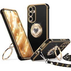 Outlet XYZ Etui do Samsung Galaxy A34 5G z paskiem odporne na wstrząsy