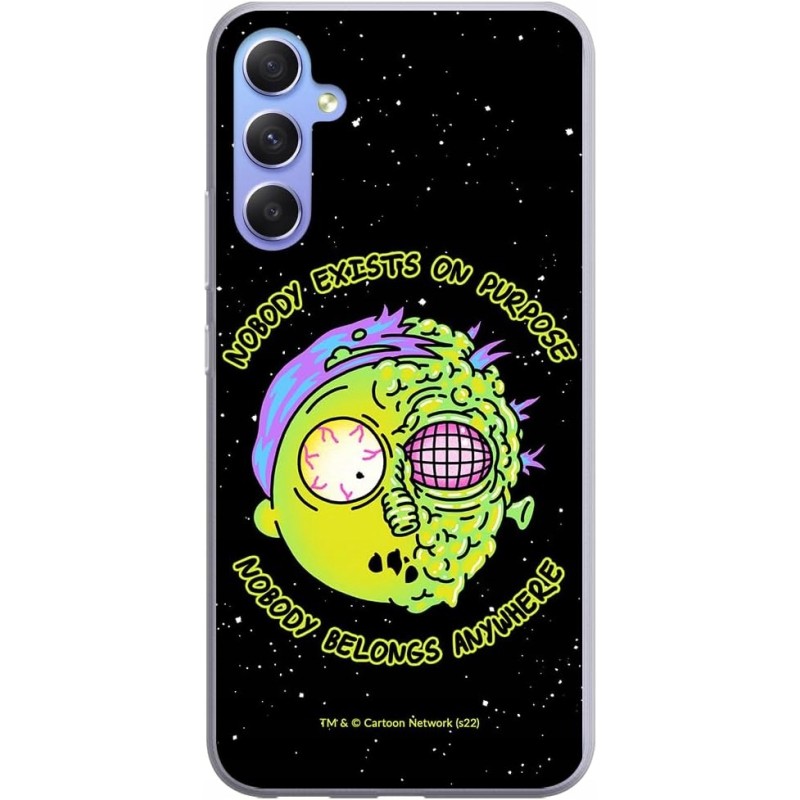 Etui na telefon komórkowy ERT GROUP do Samsung A54 5G z wzorem Rick & Morty