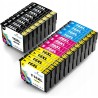 Tusz 16XL do Epson zestaw 20 sztuk 4xmagenta 4xyellow 4xcyan 8xblack OPIS