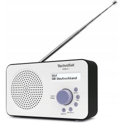 USZKODZONY Radio sieciowo-bateryjne DAB+ FM TechniSat Viola 2 Biały