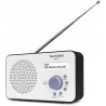 USZKODZONY Radio sieciowo-bateryjne DAB+ FM TechniSat Viola 2 Biały