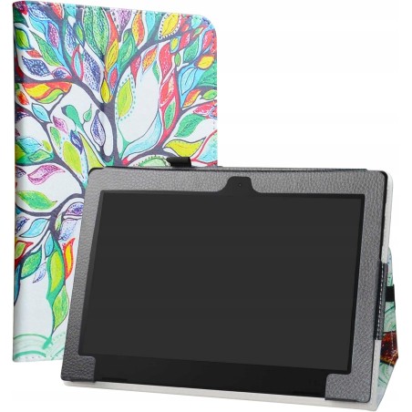 Etui składane ze skóry PU ze stojakiem do tabletu Archos 101 Oxygen 4G