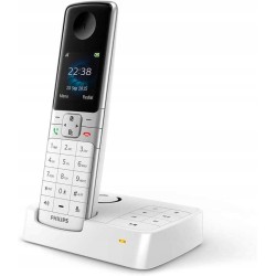 Outlet Outlet Telefon bezprzewodowy Philips D635 wyświetlacz TFT 4,6 cm 1.8