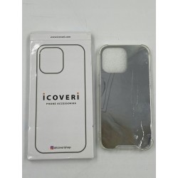 Outlet Etui lustrzane ICOVERI Silver Mirror do iPhone'a 14 PRO MAX OPIS