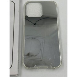 Outlet Etui lustrzane ICOVERI Silver Mirror do iPhone'a 14 PRO MAX OPIS