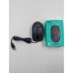 Outlet Mysz przewodowa Logitech M90 MYSZKA DO KOMPUTERA USB 1000 DPI czarna