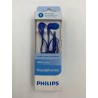 USZKODZONE Słuchawki douszne Philips TAE1105BL/00 niebieskie OPIS
