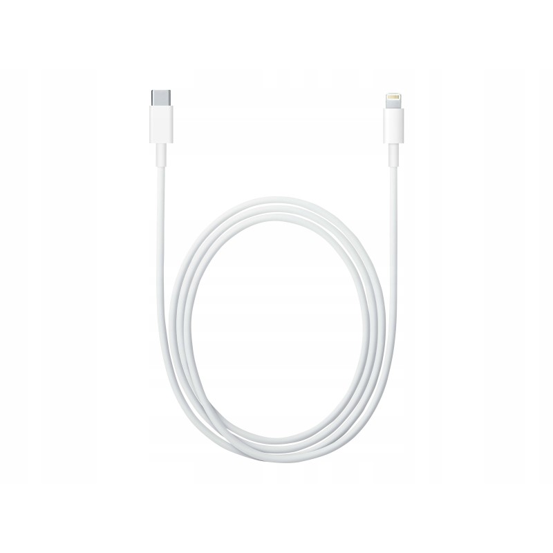 Outlet Kabel Apple USB typ C - Apple Lightning długość 1 m biały MUQ93ZM/A.