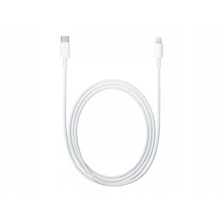 Outlet Kabel Apple USB typ C - Apple Lightning długość 1 m biały MUQ93ZM/A.