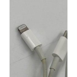 Outlet Kabel Apple USB typ C - Apple Lightning długość 1 m biały MUQ93ZM/A.