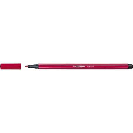Outlet Pisak flamaster Stabilo Pen 68 czerwony ciemny nr 68/50 1 sztuka