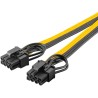 Kabel zasilający Goobay 0,23 m złącza do kart graficznych z PCI Express