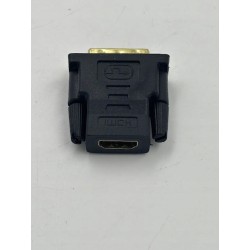 Outlet Adapter DVI-D-HDMI Akyga AK-AD-41 czarny dwustronny bez kompresji