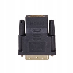 Outlet Adapter DVI-D-HDMI Akyga AK-AD-41 czarny dwustronny bez kompresji