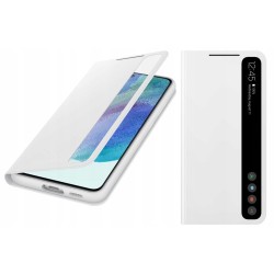 Outlet Etui z klapką Samsung do Samsung Galaxy S21 FE biały OPIS