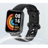 MIJOBS Pasek do zegarka Redmi Watch2 Lite/Mi Watch Lite2/POCO Watch czarny