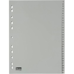 Outlet Idena Indeksy o numerach 1-31 do DIN A4 31-sekcyji szare OPIS