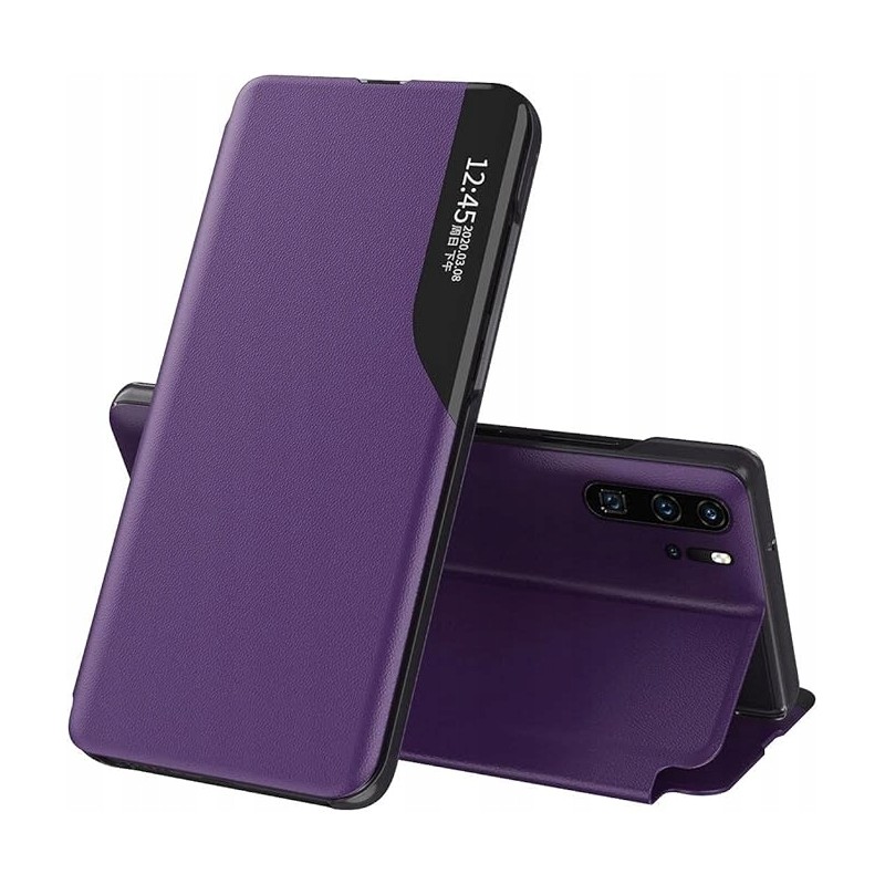 Etui z klapką do Samsunga Galaxy A20E funkcja automatycznego uśpienia OPIS