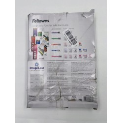 Outlet Folia do laminacji błyszcząca A4 Fellowes 100sztuk 125micron OPIS