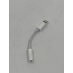 Outlet Przejściówka Lightning - mini Jack 3, 5 mm Apple biała praktyczne