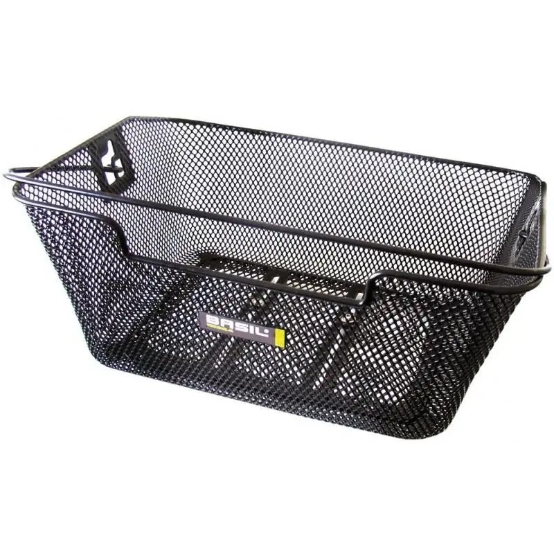 Outlet Kosz rowerowy na tylny bagażnik BASIL CAPRI FLEX czarny 40x33x25cm