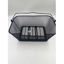 Outlet Kosz rowerowy na tylny bagażnik BASIL CAPRI FLEX czarny 40x33x25cm