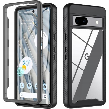 Outlet Etui do Google Pixel 7a pełna ochrona 360 stopni odporne na wstrząsy