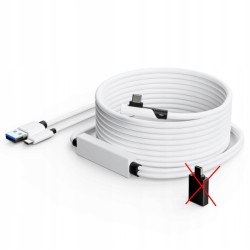 Tiergrade Kabel łączący 5 m kompatybilny z Meta Quest 3/2/Pro Pico 4/Pro C
