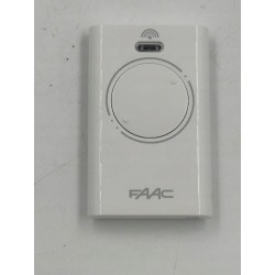 Outlet PILOT DO BRAMY BIAŁY FAAC XT2 częstotliwość nadrzędna 433MHz