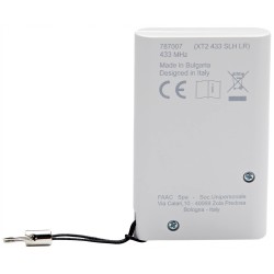 Outlet PILOT DO BRAMY BIAŁY FAAC XT2 częstotliwość nadrzędna 433MHz