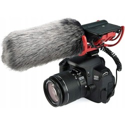 YOUSHARES Zewnętrzna osłona przeciwwietrzna mikrofonu VideoMic FurryRode