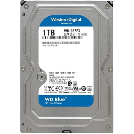 Dysk twardy Western Digital 1TB WD Blue PC wewnętrzny 7200 obr./min OPIS