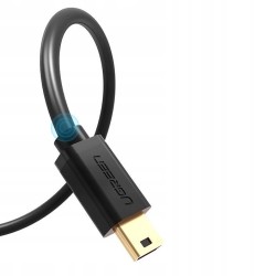 Outlet Kabel Ugreen US132 długość kabla 3 m 480 Mbps czarny USB - mini USB