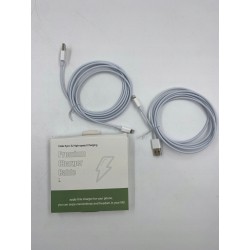 Kabel do ładowania iPhone Certyfikat Apple Mfi 2 sztuki długość 2 metry
