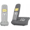 Telefon bezprzewodowy Gigaset A280A Duo DECT z automatyczną sekretarką OPIS