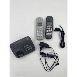 Telefon bezprzewodowy Gigaset A280A Duo DECT z automatyczną sekretarką OPIS