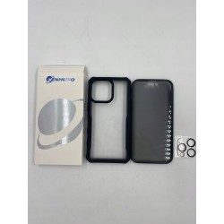 CENHUFO Etui kompatybilne z iPhone 15 Pro Max z osłoną obiektywu aparatu