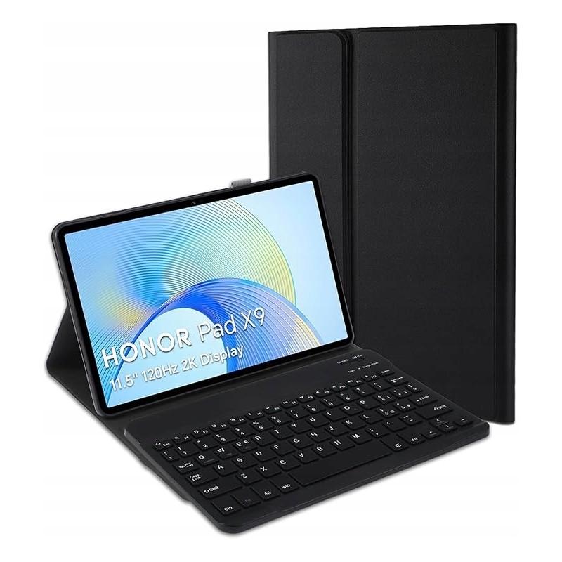 Etui Jeloyutek z klawiaturą Bluetooth do Honor Pad X9 układ włoski OPIS