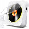 KOVCDVI Odtwarzacz CD z radiem FM odtwarzaczem CD Bluetooth 5.1 biały OPIS