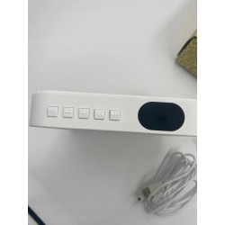 KOVCDVI Odtwarzacz CD z radiem FM odtwarzaczem CD Bluetooth 5.1 biały OPIS