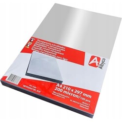 Albyco Clear Cover Cover arkusze okładkowe z PVC DIN A4 210 x 297 mm 100szt