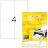 Herma TopStick 8717 Uniwersalne etykiety samoprzylepne 105 x 148 mm