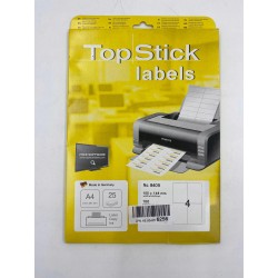 Herma TopStick 8717 Uniwersalne etykiety samoprzylepne 105 x 148 mm