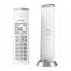 Outlet Telefon bezprzewodowy Panasonic KX-TGK210 DECT LCD biały OPIS