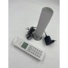 Outlet Telefon bezprzewodowy Panasonic KX-TGK210 DECT LCD biały OPIS