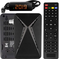 Odbiornik satelitarny ECHOSAT OM-26100 DVB S/S2 Full HD 1080p HDMI USB OPIS