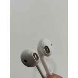 Outlet UNIWERSALNE SŁUCHAWKI DOUSZNE MINIJACK 3.5 mm białe ergonomiczne