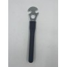 QKURT Klucz do pedałów rowerowych długi uchwyt 310 mm dwa otwory 15 i 24mm