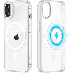 Etui magnetyczne Yoedge Clear do iPhone'a X/XS z wbudowanymi magnesami